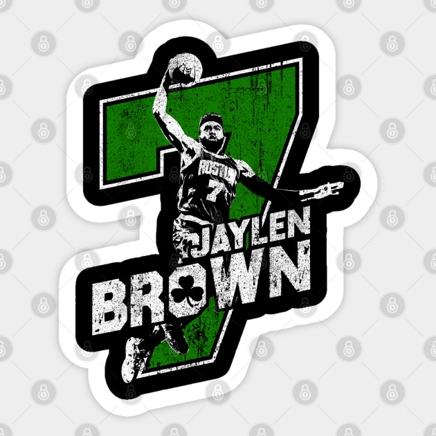 Jaylen Brown Sticker by huckblade